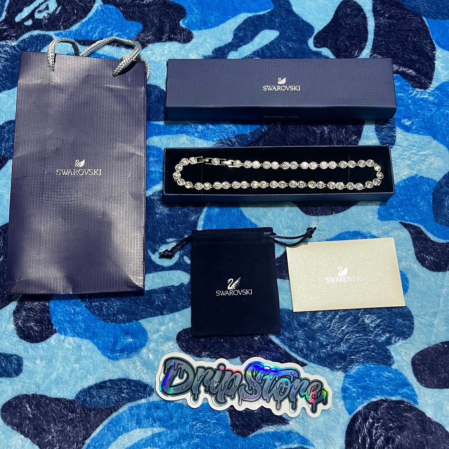 Gargantilla Swarovski Angelic Plateado