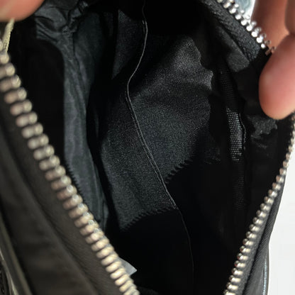 OFF WHITE CROSSBODY CAMERA BAG BLACK