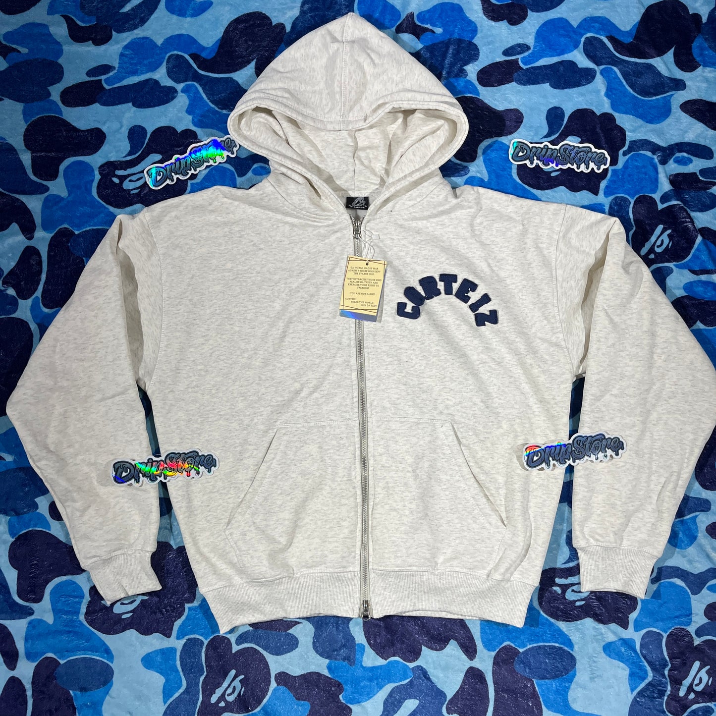 Campera Corteiz Colly Arch Gris XL