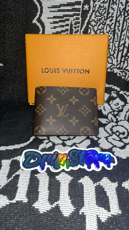 LOUIS VUITTON MULTIPLE WALLET MONOGRAM BROWN