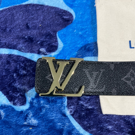 Cinturon LV Monogram Negro/Dorado