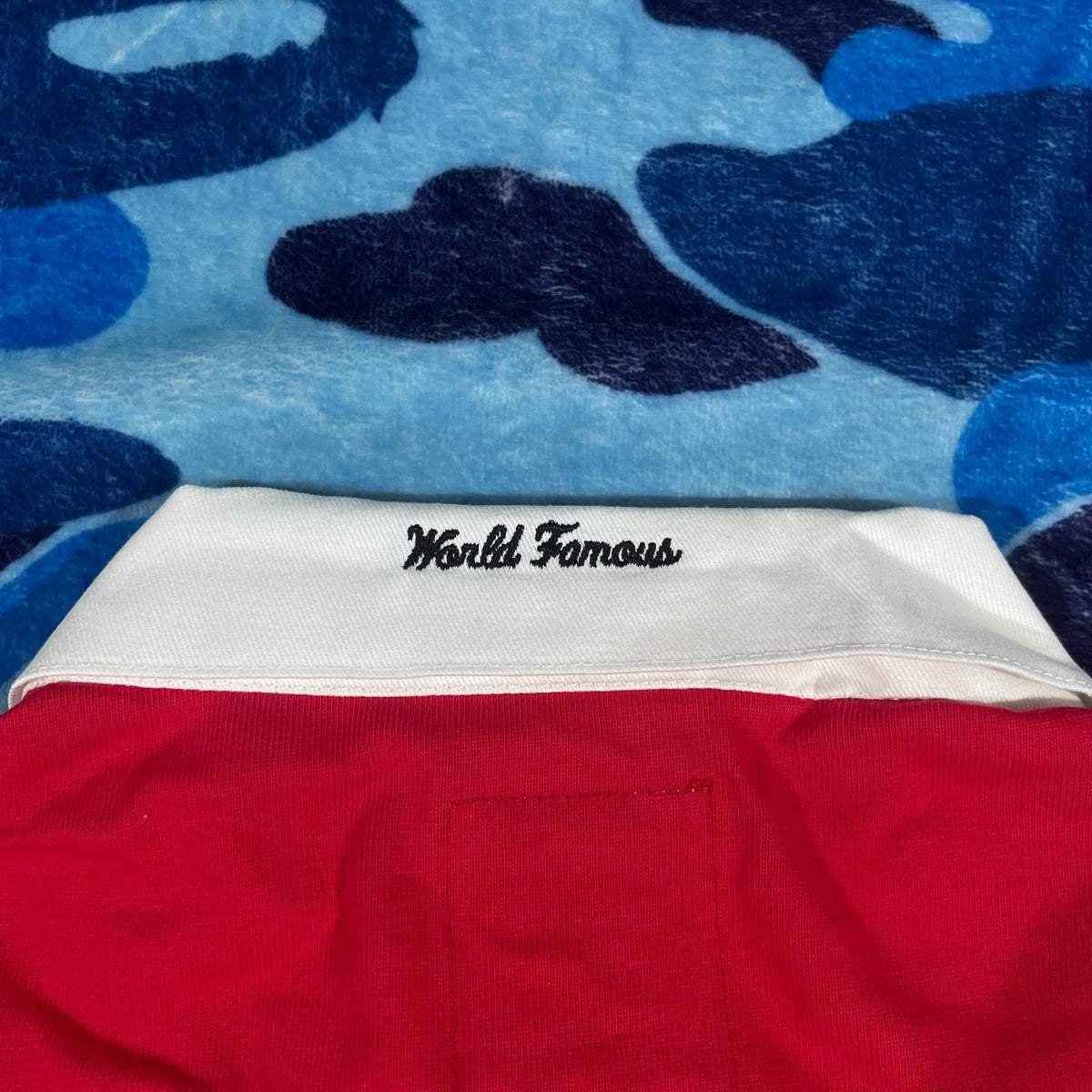 Remera Supreme x La Martina Roja L-XL