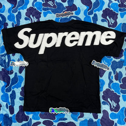 Remera Supreme Intarsia Negra XL