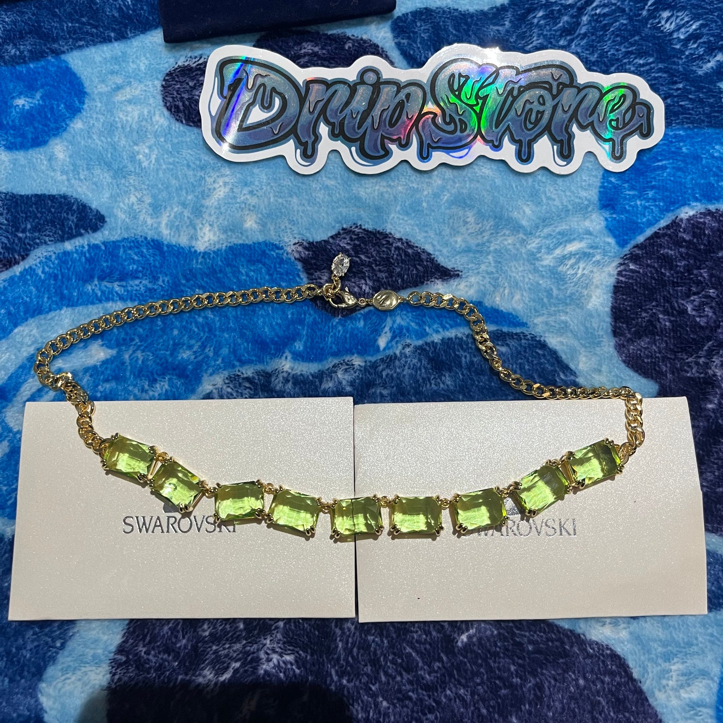 Collar Swarovski Millenia Verde