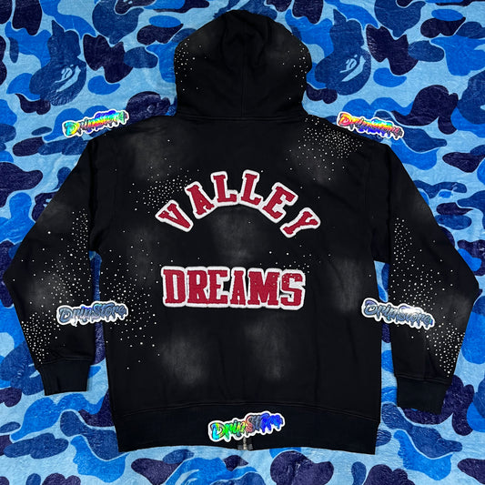 Campera Valley Vale Forever Pluto Clustered Negro XL