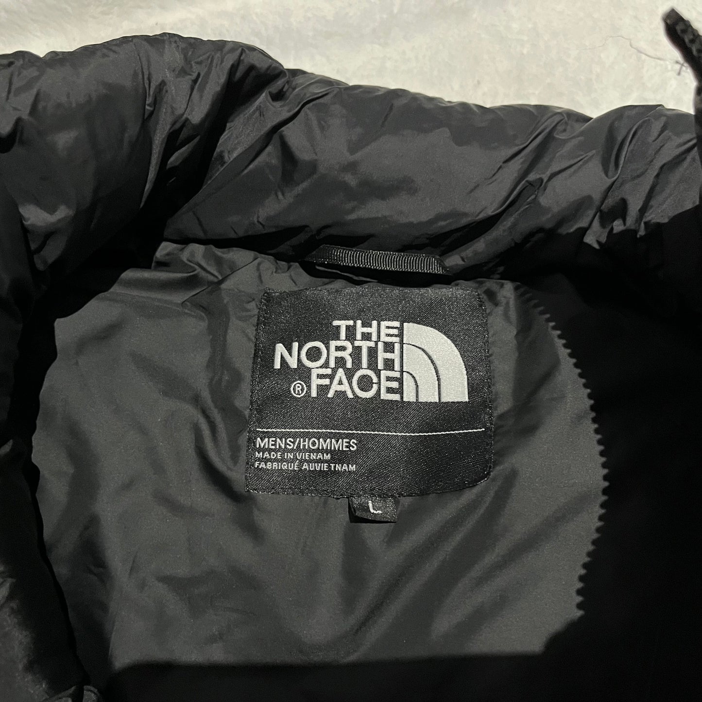 THE NORTH FACE 1996 RETRO NUPTSE 700 FILL PACKABLE JACKET GREY