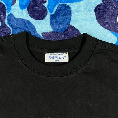 Remera Off White Script Mary Skate Negra M