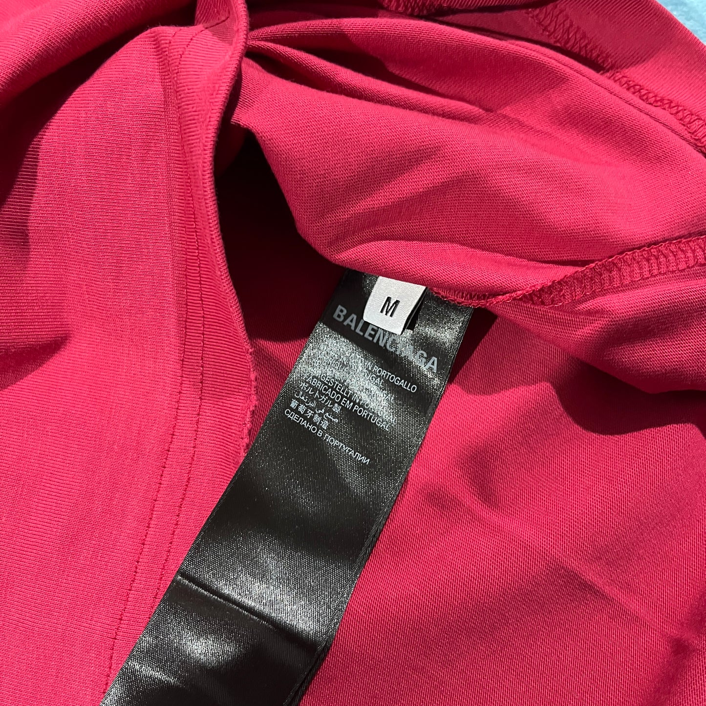 Remera Balenciaga New Tape Roja M
