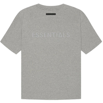 FEAR OF GOD ESSENTIALS TEE DARK HEATHER OATMEAL