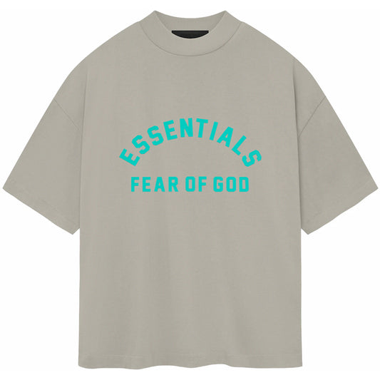 FEAR OF GOD ESSENTIALS HEAVY JERSEY CREWNECK TEE SEAL