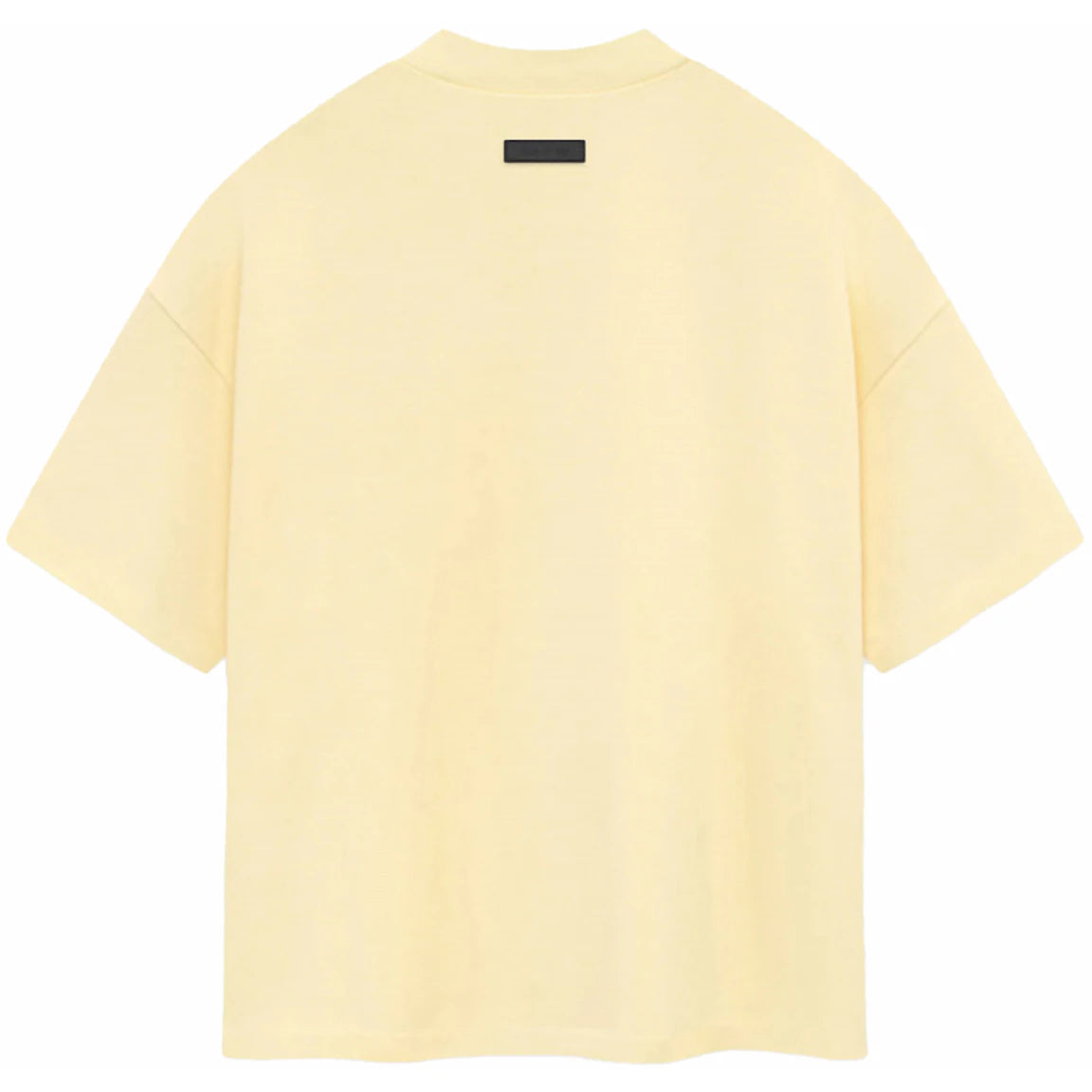 FEAR OF GOD ESSENTIALS HEAVY JERSEY CREWNECK TEE GARDEN YELLOW