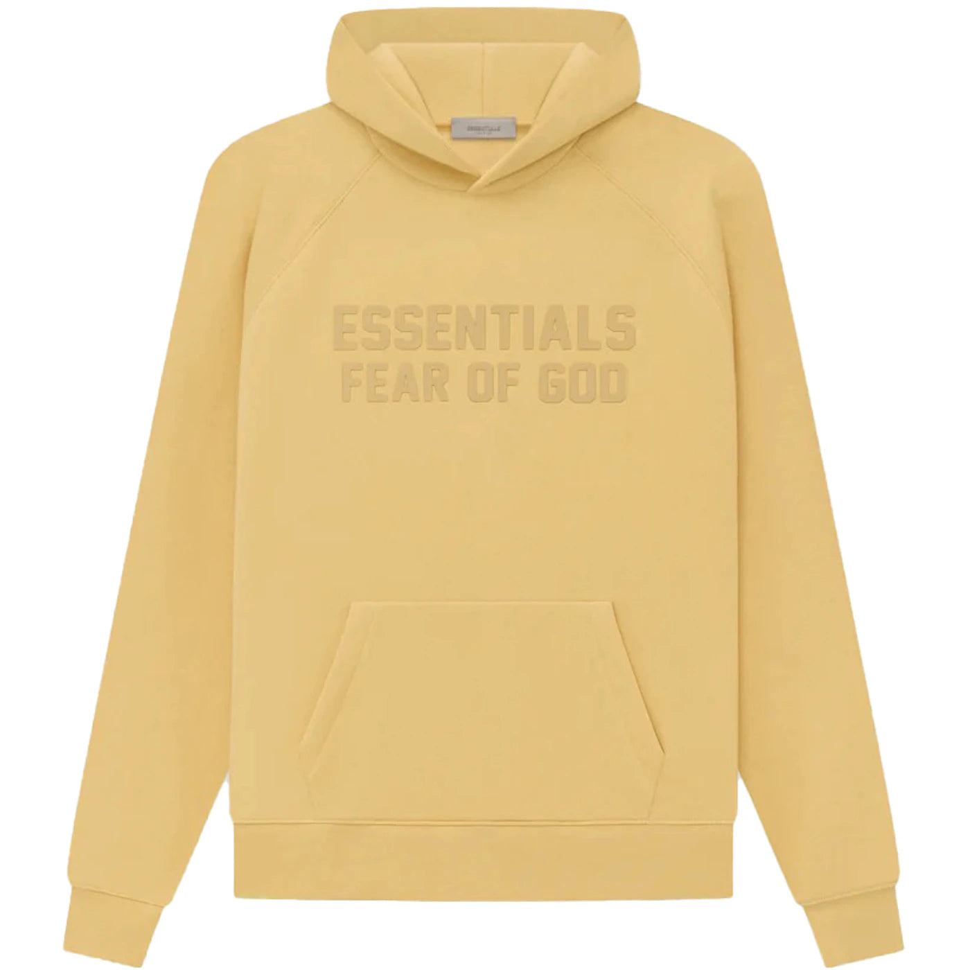 FEAR OF GOD ESSENTIALS HOODIE LIGHT TUSCAN