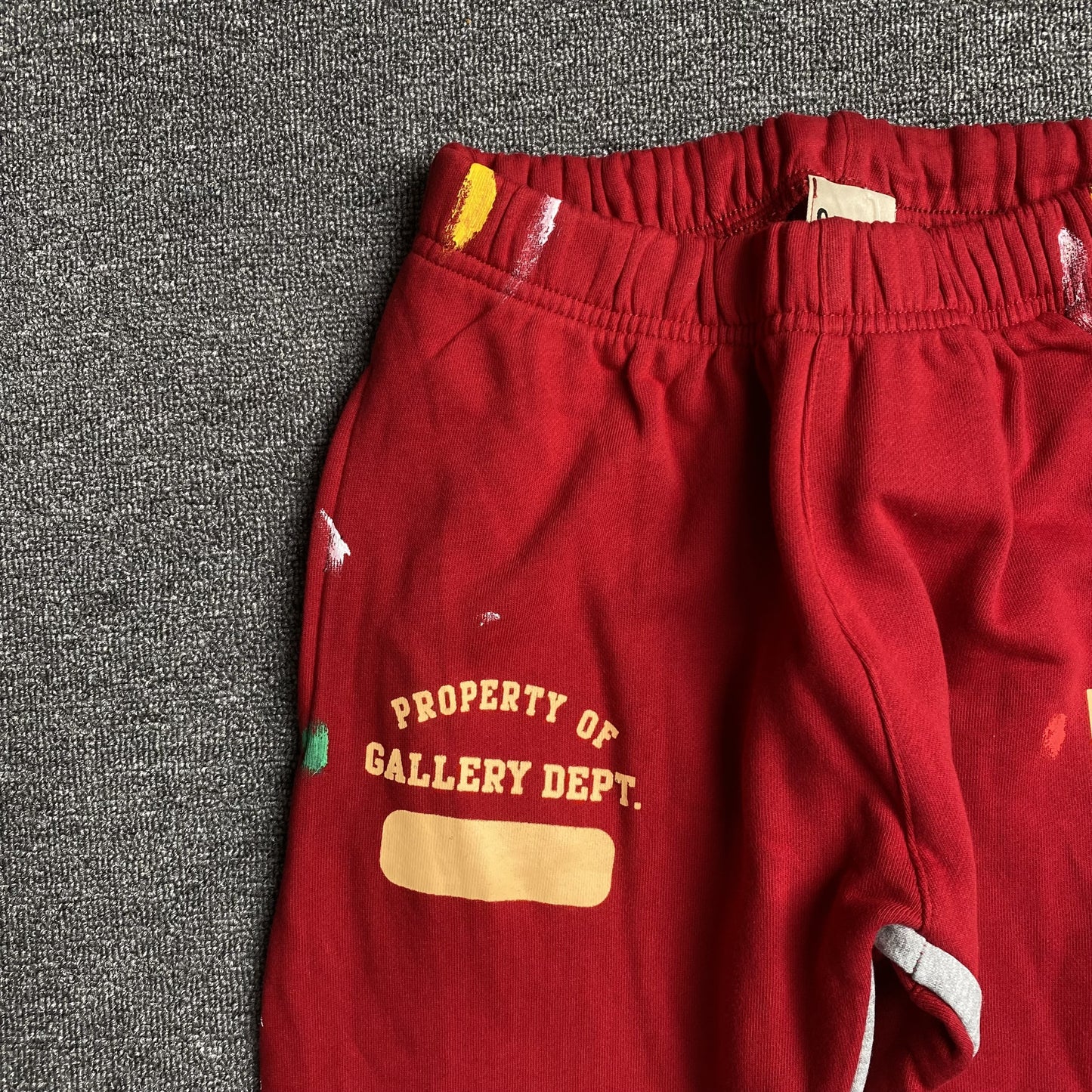 Gallery-Dept-Painted-Sweatpants-Red-3-Drip Store Argentina