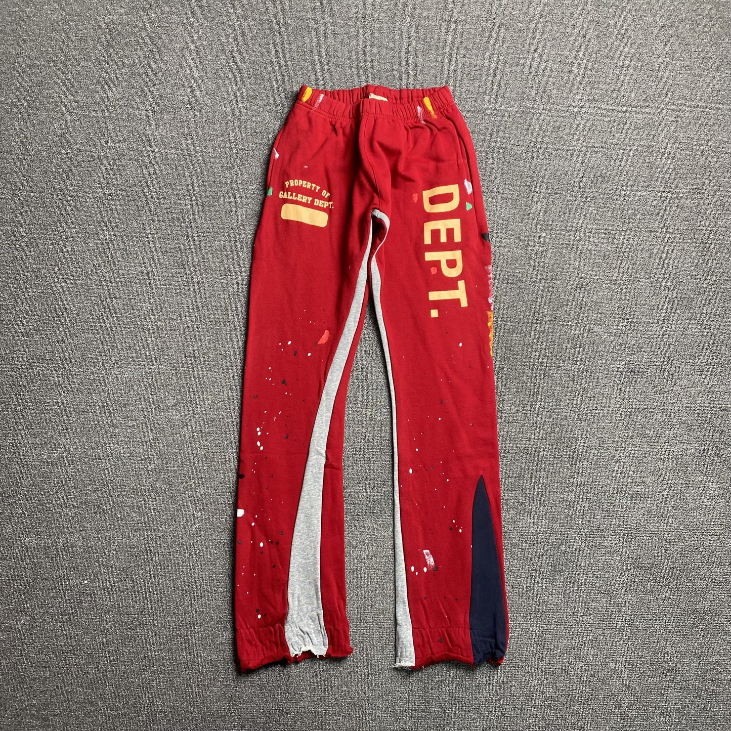 Gallery-Dept-Painted-Sweatpants-Red-Drip Store Argentina
