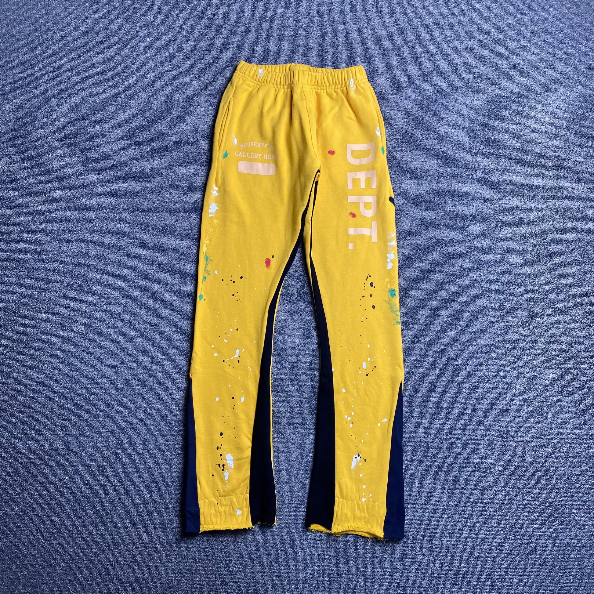 Gallery-Dept-Painted-Sweatpants-Yellow-Drip Store Argentina