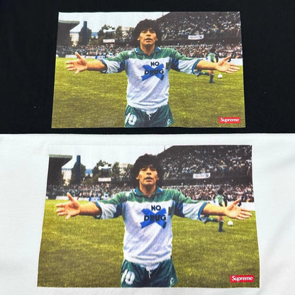 SUPREME MARADONA TEE WHITE