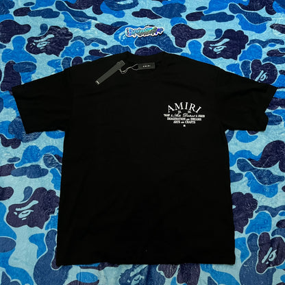 AMIRI BLACK ARTS DISTRICT TEE BLACK