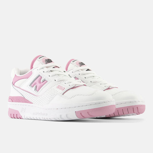 NEW BALANCE 550 WHITE BUBBLEGUM PINK