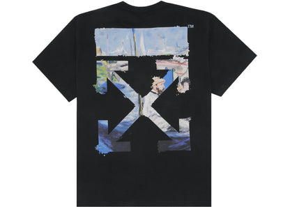 OFF-WHITE OVERSIZED DIAG ARROWS T-SHIRT BLACK/MULTICOLOR