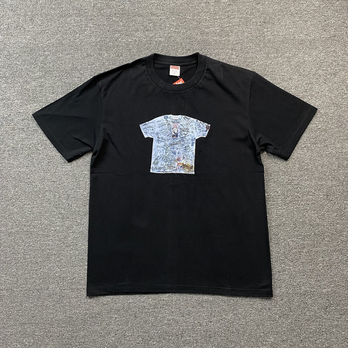 Supreme-30th-Anniversary-First-Tee-Black-Drip Store Argentina