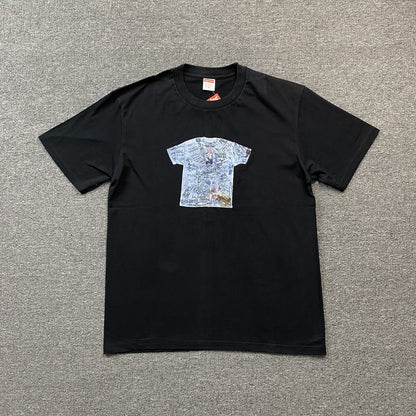 Supreme-30th-Anniversary-First-Tee-Black-Drip Store Argentina