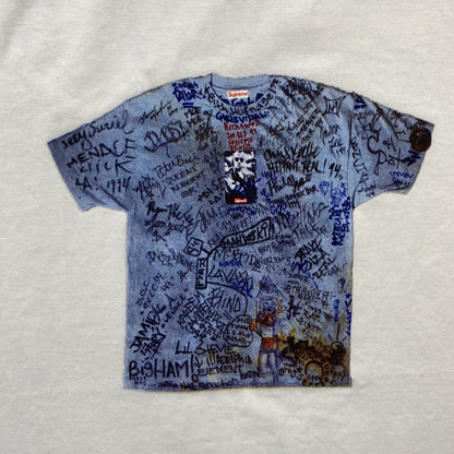 Supreme-30th-Anniversary-First-Tee-White-3-Drip Store Argentina