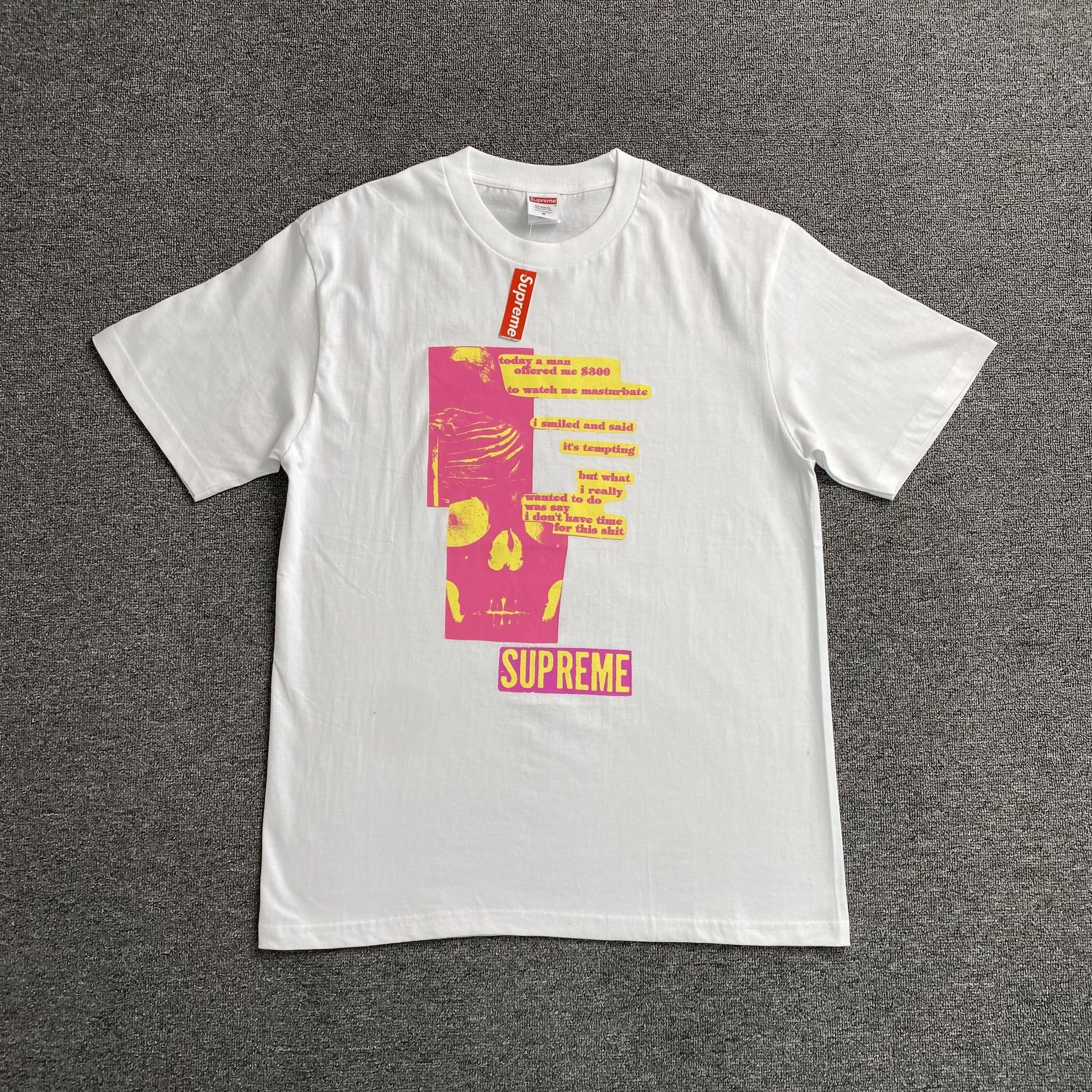 Supreme-Anatomy-Tee-White-Drip Store Argentina