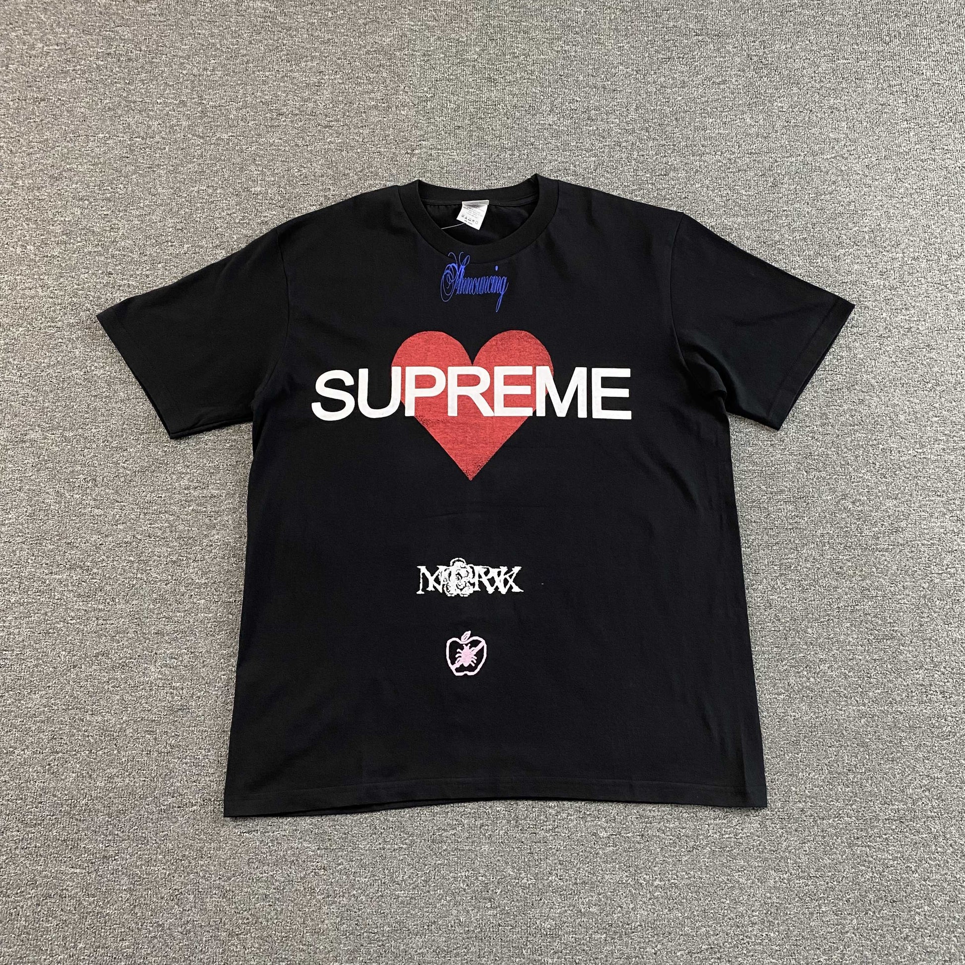 Supreme-Announcing-Tee-Black-Drip Store Argentina