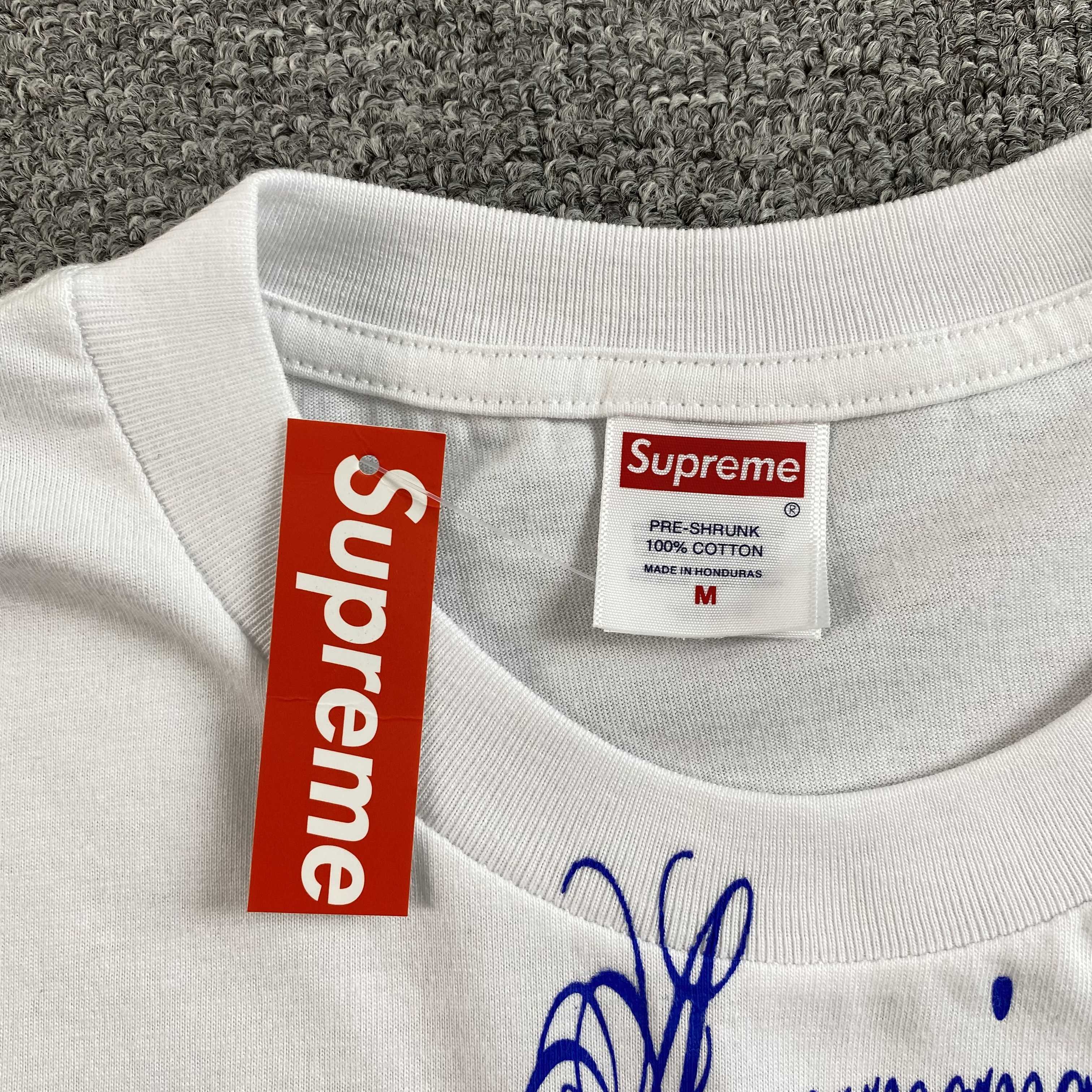 Remera Supreme Announcing Blanca - Drip Store Argentina