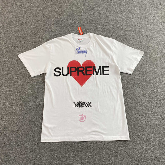 Supreme-Announcing-Tee-White-Drip Store Argentina