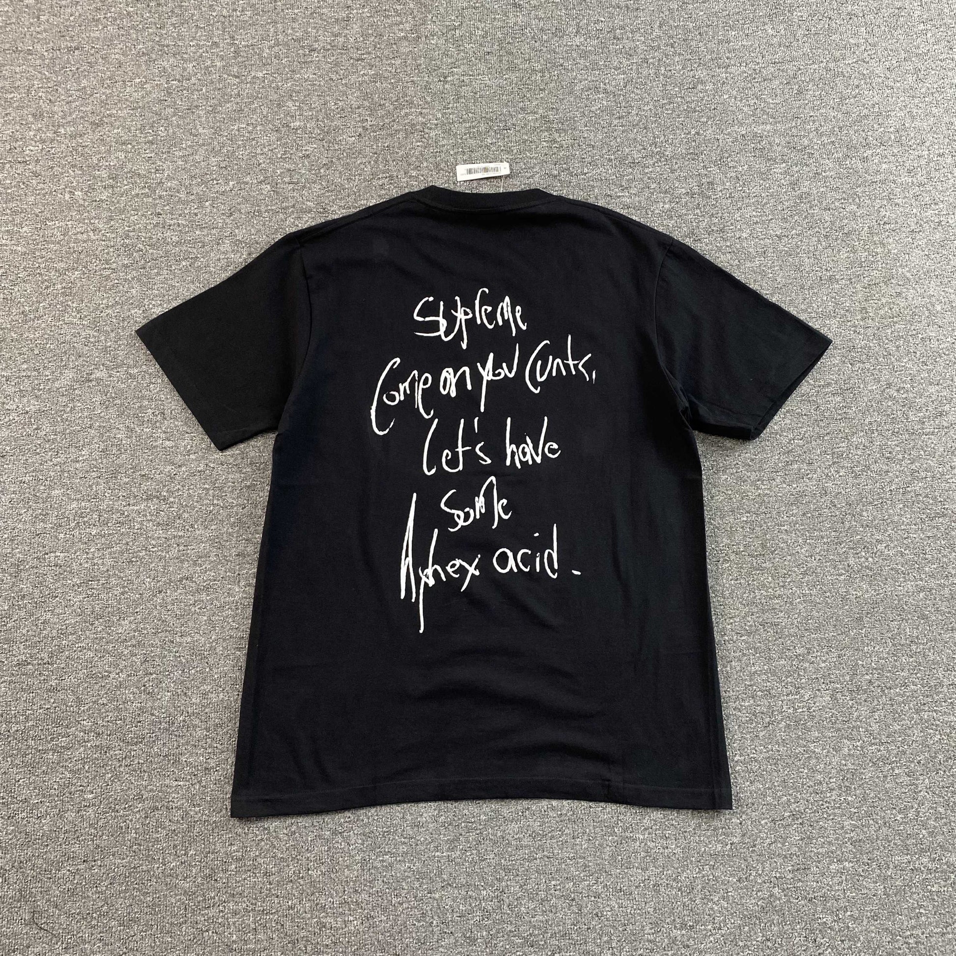 Supreme-Aphex-Twin-Windowlicker-Tee-Black-2-Drip Store Argentina