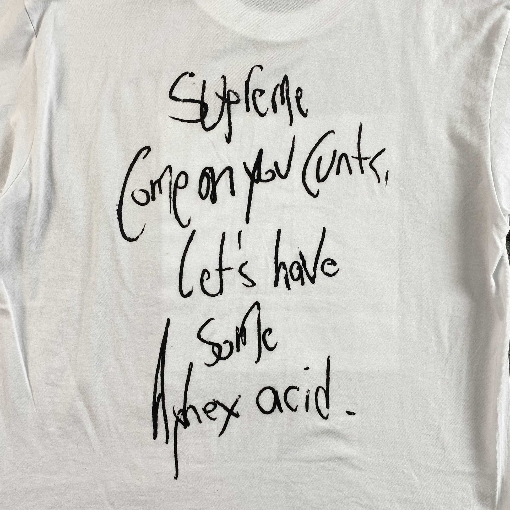 Supreme-Aphex-Twin-Windowlicker-Tee-White-4-Drip Store Argentina