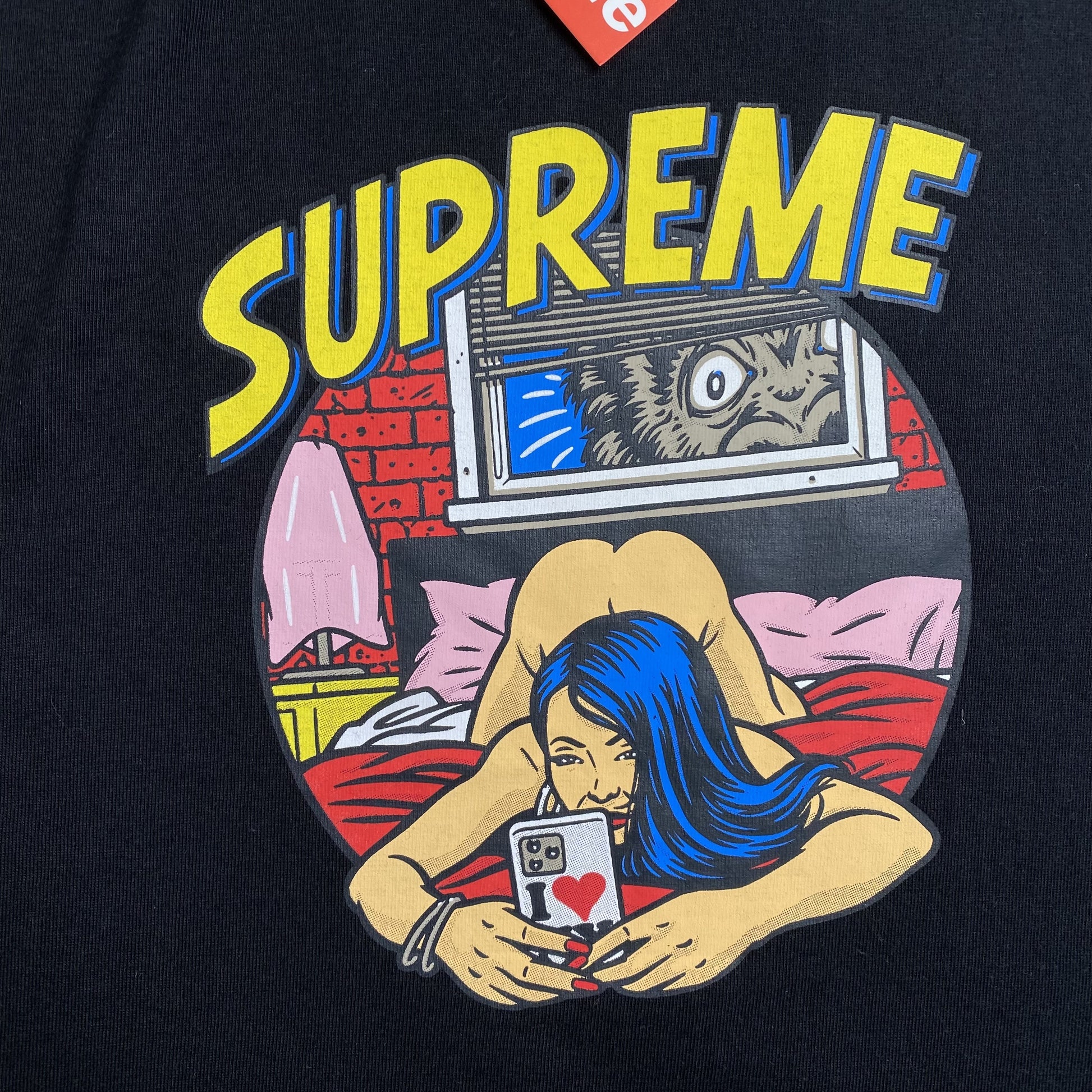 Supreme-Bedroom-Tee-Black-2-Drip Store Argentina