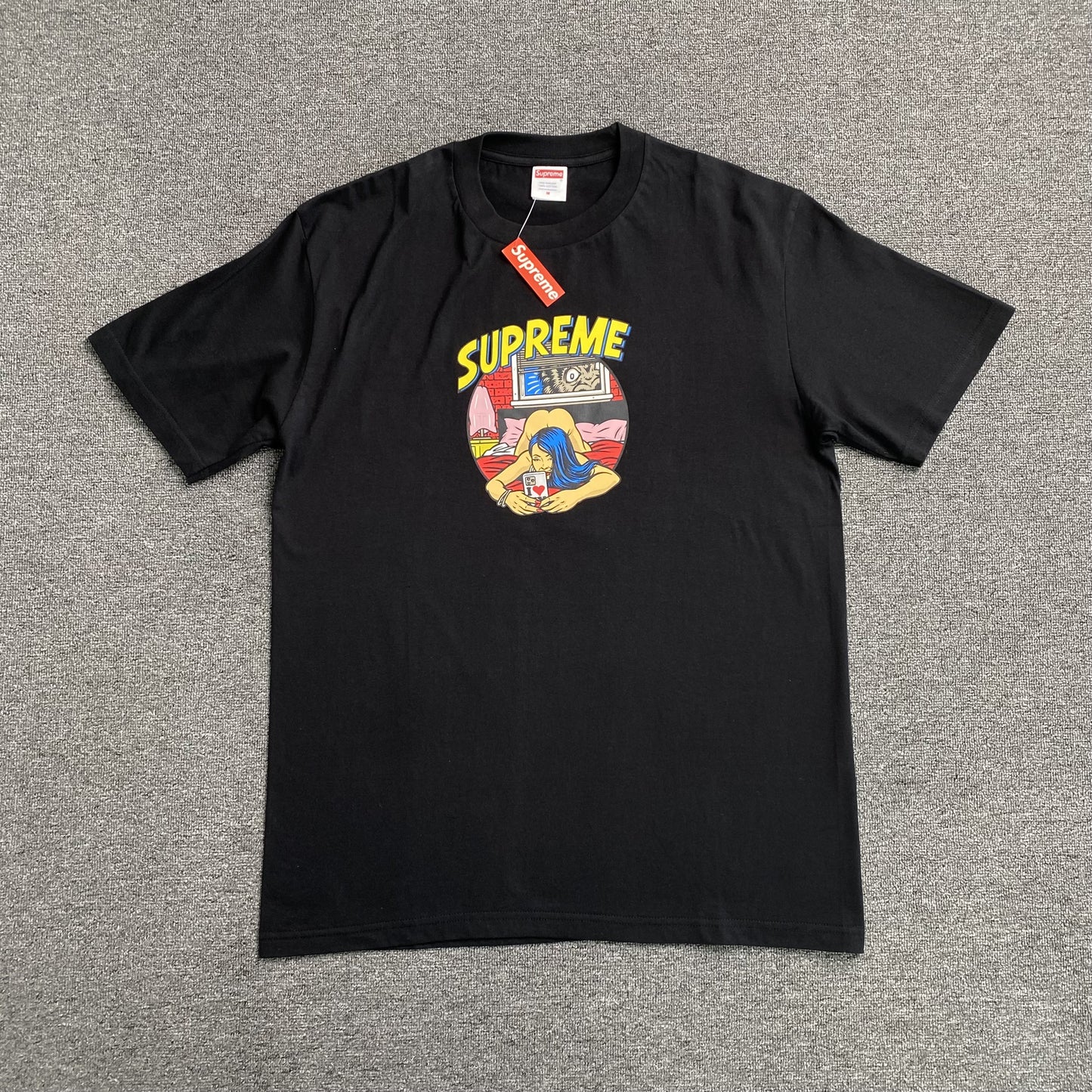 Supreme-Bedroom-Tee-Black-Drip Store Argentina