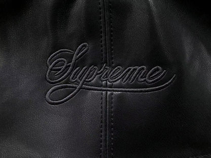 Supreme-Nike-Leather-Varsity-Jacket-Black-9-Drip Store Argentina