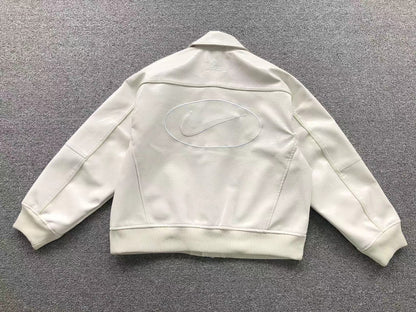 Supreme-Nike-Leather-Varsity-Jacket-White-3-Drip Store Argentina