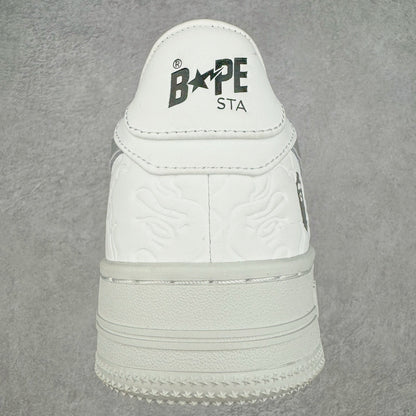 A Bathing Ape Bape Sta Low #3 Line Camo Blanco