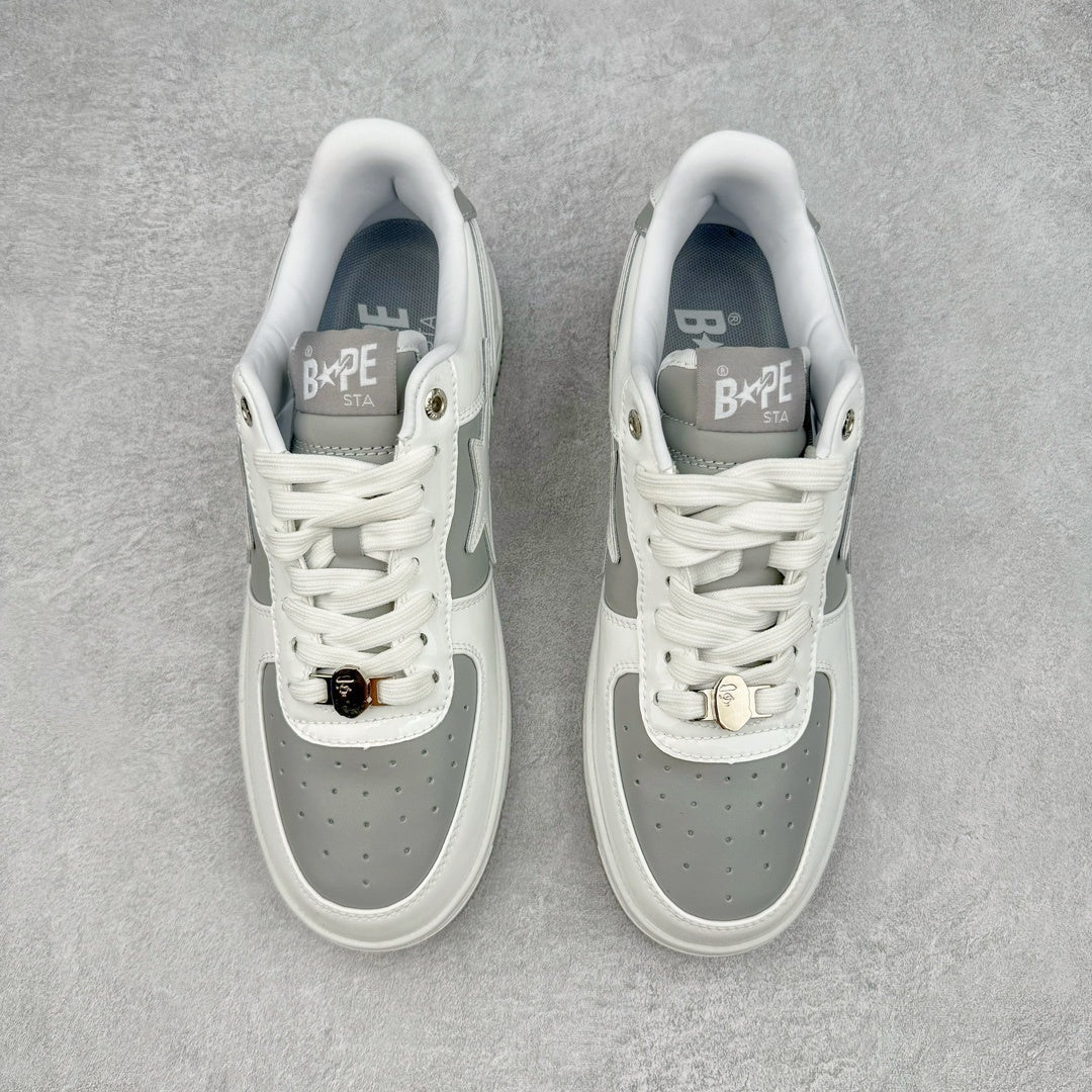 A Bathing Ape Bape Sta Low #6 Gris