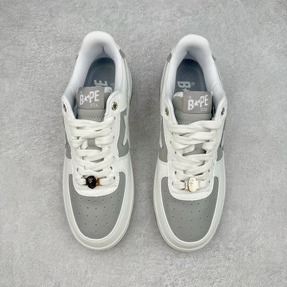 A Bathing Ape Bape Sta Low #6 Gris