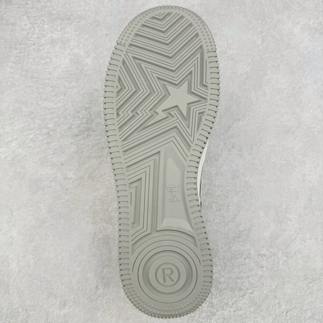 A Bathing Ape Bape Sta Low #6 Gris