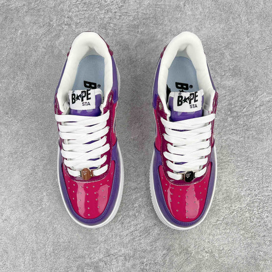 A Bathing Ape Bape Sta Low Color Camo Combo Violeta