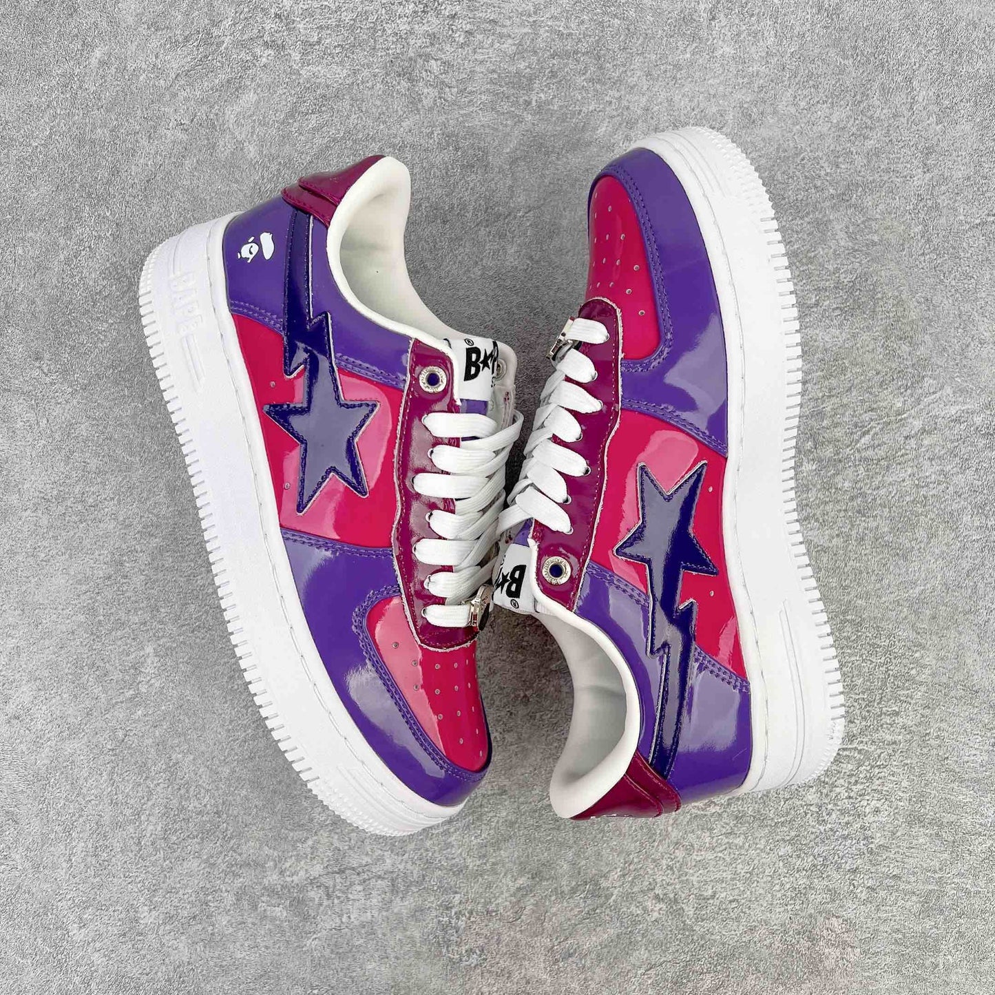 A Bathing Ape Bape Sta Low Color Camo Combo Violeta