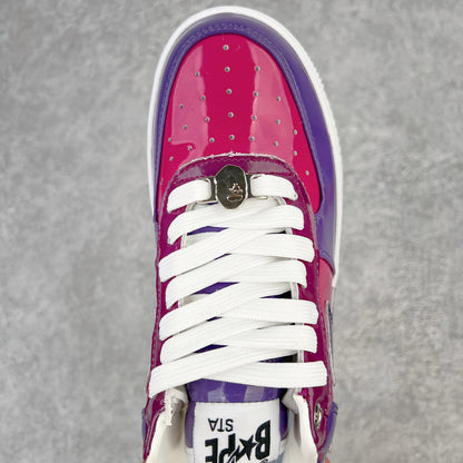 A Bathing Ape Bape Sta Low Color Camo Combo Violeta