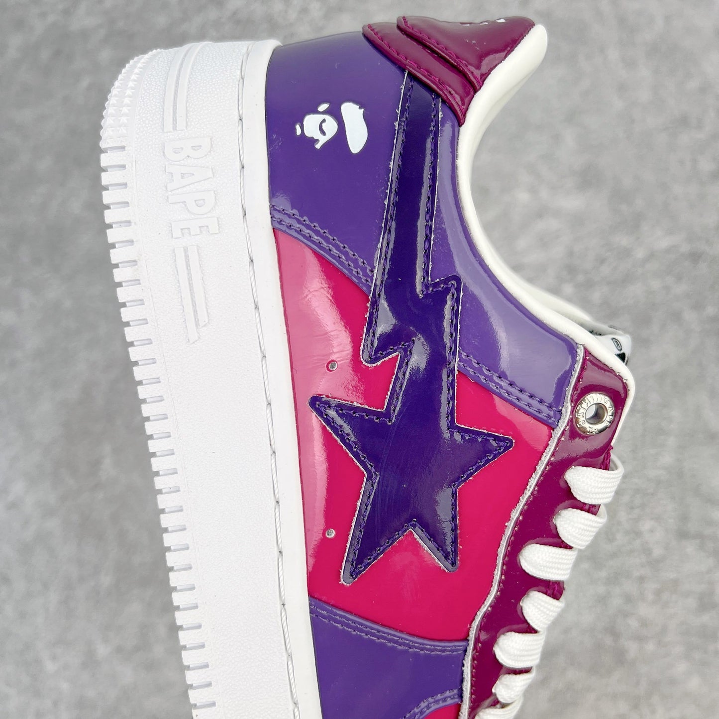 A Bathing Ape Bape Sta Low Color Camo Combo Violeta