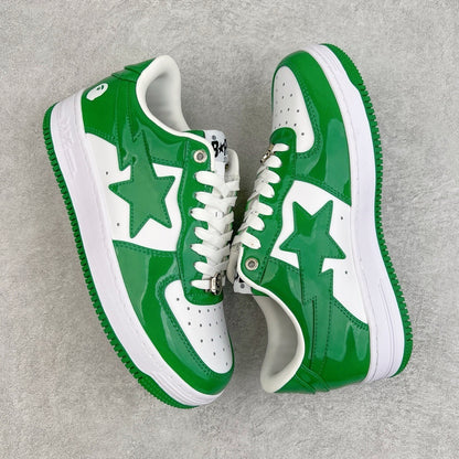 A Bathing Ape Bape Sta Low Verde