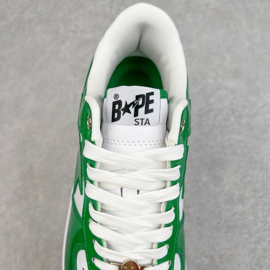 A Bathing Ape Bape Sta Low Verde