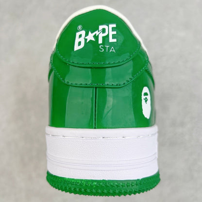 A Bathing Ape Bape Sta Low Verde