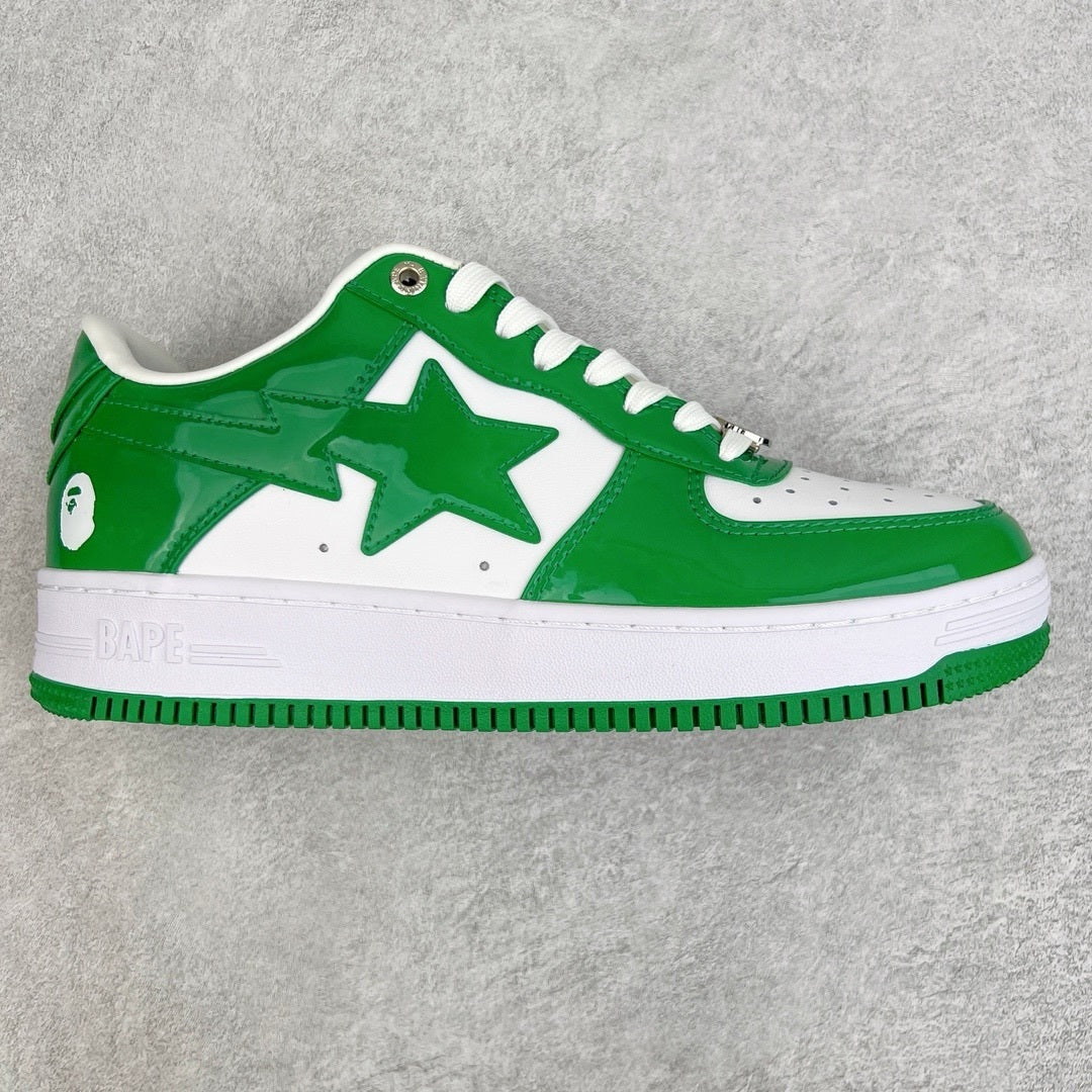 A Bathing Ape Bape Sta Low Verde