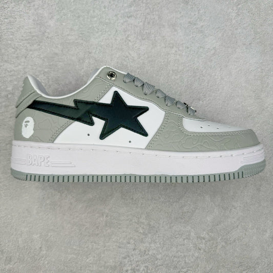 A Bathing Ape Bape Sta Low Gris Negro