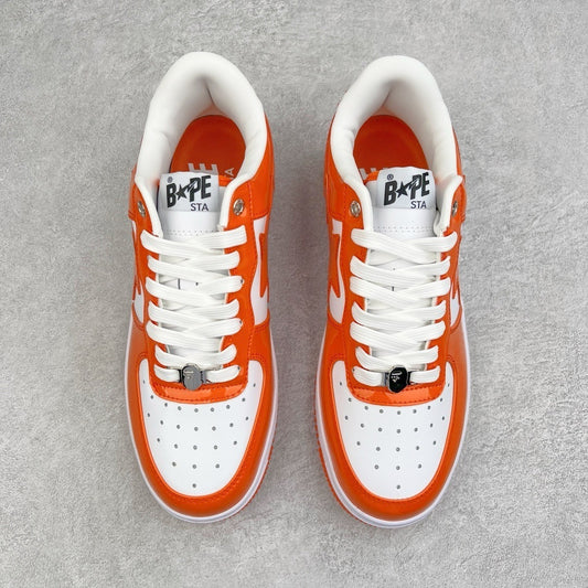 A Bathing Ape Bape Sta Low Naranja